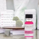 Perfect Formula Ruby Pink Gel Coat - Nail Strengthener, Keratin Nail Treatment, Gemstone Pink Gel Nail Polish - Nail Strengthener for Damaged Nails - Made In The USA .60 fl oz.