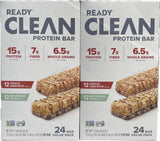 Come Ready Nutrition Clean Protein Bars (2 pack) 48 Total Bars - 24 Chocolate Sea Salt and 24 Chocolate Peanut Butter ONLY $1.38/Bar