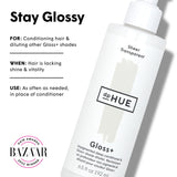 dpHUE Gloss+, Sheer - 6.5 oz - Unpigmented Deep Conditioner & Shade Diluter - Paraben, SLS & SLES Sulfate Free - Vegan, Leaping Bunny Certified