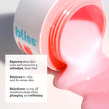 Bliss What a Melon Overnight Facial Mask - 1.7 Oz - Reviving & De-stressing Overnight Mask - Hydrates, Nourishes, and Softens - All Skin Types - Vegan & Cruelty-Free