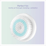 2 True Glow by Conair Facial Brush Attachment Replacement Clarisonic Compatible