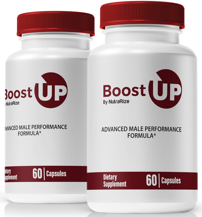 (2 Pack) Boost Up Capsules, Official Boost Up for Men, All Natural Boost Up Pills, Daily Nutrition to Support Male Health and Wellness, Premium BoostUp, Boost Ups Review (120 Capsules)