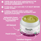 NewLife Naturals Organic Vulva Cream - Vaginal Moisturizer - Intimate Feminine Care - Post Menopause Support - Estrogen-Free Formula - Eases Dryness, Itching, Irritation and Discomfort - 2 Oz