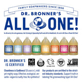 Dr. Bronner’s - Pure-Castile Liquid Soap (Lavender, 1 Gallon) - Made with Organic Oils, 18-in-1 Uses: Face, Body, Hair, Laundry, Pets and Dishes, Concentrated, Vegan, Non-GMO