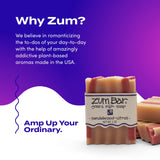 Indigo Wild Zum Bar Goat's Milk Soap - Mother's Day Gift - Sandalwood-Citrus - 3 oz (3 Pack)