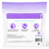 HYGIENJOY-21% Lager Rinse Free Bath Sponges for Adults-Disposable No Rinse Bathing Wipes-Soap Infused,Dry Shower Wipes for Elderly,Camping,Post Surgery Must Haves,(Lavender 25 Counts）