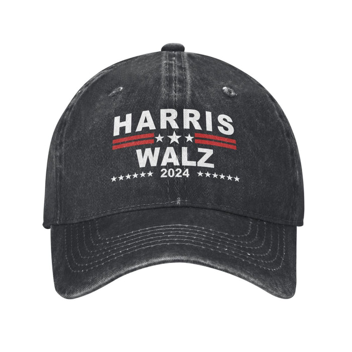 Kamala Harris Waltz 2024 Hat Kamala Harris Waltz 2024 Baseball Cap Kamala Harris Waltz 2024 for President Campaign Cap Adjustable Retro Dad Hat