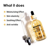 Pure Gold 24K Ampoule 3.38 fl.oz / 100ml | 99.9% 24K Pure Gold All in One Ampoule, 5 Revitalizing Extracts To Minimize Moisture Loss, Brightens | Korean Skincare, For All Skin Types