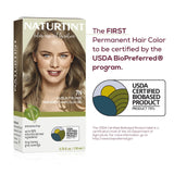 Naturtint Permanent Hair Color 7N Hazelnut Blonde (Pack of 6), Ammonia Free, Vegan, Cruelty Free, up to 100% Gray Coverage, Long Lasting Results