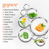 goPure Vitamin C Serum for Face - Radiance-Boosting Face Serum for Glowing Skin, Formulated with Antioxidants Vitamin C and Ferulic Acid to Support more Even-Toned and Brighter-Looking Skin - 1 fl oz