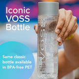 VOSS Premium Still Bottled Natural Water - BPA-Free - High Grade PET - Recyclable Plastic Water Bottles - Pure Drinking Water with Unique & Iconic Bottle Design - 24 Pack