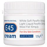 E45 Dermatological Cream 125G