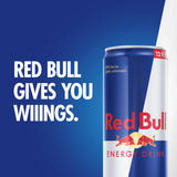 Red Bull Energy Drink with 114mg Caffeine plus Taurine & B Vitamins, 12 Fl Oz, Pack of 24 Cans