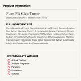 COSRX Pure Fit CICA Toner, 150ml / 5.07 fl.oz | Soothing Korean Toner for Sensitive Skin | Centella Asiatica Facial Toning Water | Korean Skin Care, Not Tested on Animals, Sulfates Free, Paraben Free