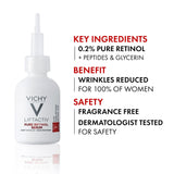 Vichy Vitamin C & Retinol Serum Duo | Anti-Aging Skin Care Set for Dark Spots, Wrinkles & Fine Lines | Skin Brightening & Firming