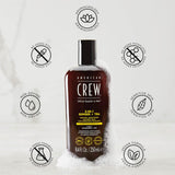 American Crew 3-IN-1 GINGER + TEA Shampoo, Conditioner and Body Wash, 33.8 Fl Oz (Pack of 1)