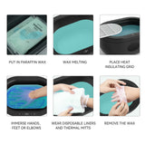 Paraffin Wax for Hand and Feet, Waxkiss 6 Packs Paraffin Wax Refills for Paraffin Bath Moisturizing and Hydration