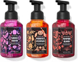 Bath and Body Works Halloween Gentle Foaming Hand Soap Trio - Ghoul Friend, Vampire Blood, Purrfect Pumpkin, 8.75 Fl Oz (Pack of 3)