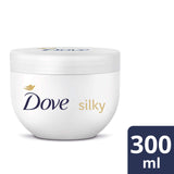 Dove Nourishing Body Care Silky with essential oils Pampering Body Cream for dry skin 300 ml (Pack of 1)