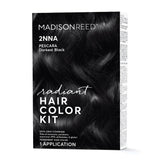 Madison Reed Radiant Hair Color Kit, Blackest Black for 100% Gray Coverage, Ammonia-Free, 2NNA Pescara Black, Permanent Hair Dye, Pack of 1