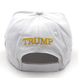 Trump 2024 Hat 45-47 MAGA Hat Make America Great Again Donald Trump Slogan with USA Flag Embroidery Adjustable Baseball Cap