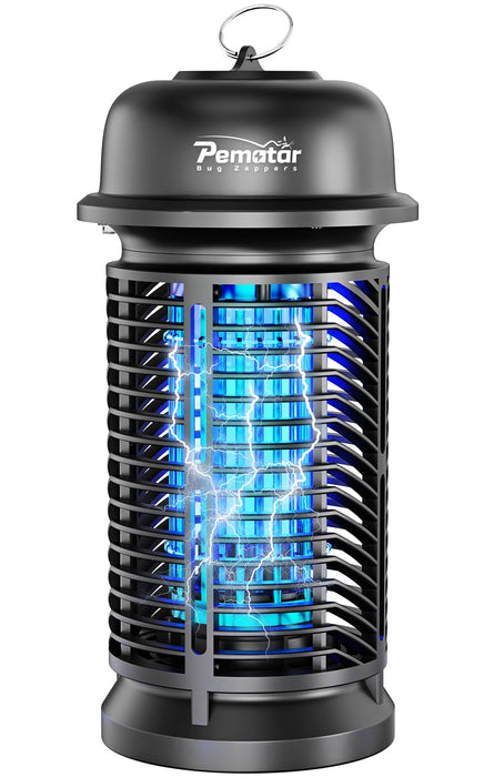 Electric Bug Zapper,4200V/20W High Power Voltage Mosquito Zapper,IPX4 Waterproof Fly Trap,Insect Zapper Outdoor for Camping,Backyard,Patio and Garden