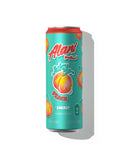 Alani Nu JUICY PEACH Sugar Free, Low Calorie Energy Drinks | 200mg Caffeine | Biotin B Vitamins | Zero Sugar | 10 Calories | 12 Fl Oz Cans | 12 Pack