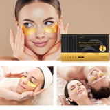 AVJONE 24K Gold Eye Mask -30 Pairs- Puffy Eyes and Dark Circles Treatments – Relieve Pressure and Reduce Wrinkles, Revitalize and Refresh Your Skin (30 Pairs)