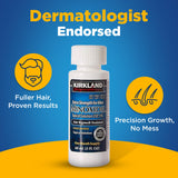 Extra Strength Hair Regrowth Solution for Men - 5% Minoxidil - 6-Month Supply