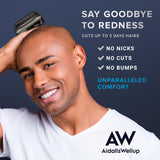 AidallsWellup Head Shavers for Bald Men: As Seen on NBC Select Cordless Head Shaver - Waterproof Electric Razor Grooming Kit, Dry Wet Shaving for Men