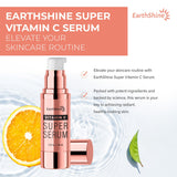 EarthShine Super Vitamin C Serum for Women Over 70: Anti Aging Facial Skin Care - Anti Face Wrinkle Age Spot Reduction - Hydrating Repair Firming Smooth 1 Fl Oz