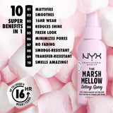 NYX PROFESSIONAL MAKEUP Marshmellow Setting Spray, Matte Setting Spray for 16HR Make Up Wear
