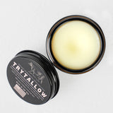 Beef Tallow Honey Balm - Grass-Fed Organic Face Cream with Honey & Olive Oil, for Eczema, Rosacea, Baby, Acne (4 oz)