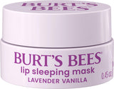 Burt’s Bees Lavender Vanilla Lip Sleeping Mask, With Hyaluronic Acid and Squalane Moisturizer To Instantly Hydrate Lips, Overnight Lip Mask, Lip Treatment, 0.45 oz.