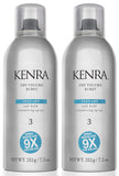 Kenra Dry Volume Burst 3 | Instant Volume Hairspray | Soft Hold Volumizing Spray | Dry Application | All Hair Types | 7.5 oz (2-Pack)