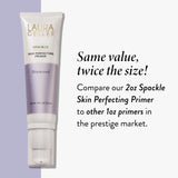 LAURA GELLER NEW YORK Spackle Super-Size -Diamond - 2 Fl Oz - Skin Perfecting Primer Makeup with Hyaluronic Acid - Long-Wear Foundation Face Primer