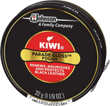 Kiwi Parade Gloss, Black Black 1.125 OZ (Pack of 4)