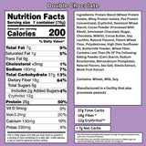 Bootylicious | High-Protein Muffin | 25g Protein, 7g Net Carbs, 2.32-2.75oz Cup, 12-Pack (Double Chocolate)