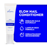 Elon Lanolin-Rich Nail Conditioner, Strengthens Nails & Protects Cuticles (10g tube, 3 Pack)