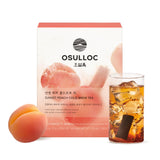 OSULLOC Sunset Peach Cold Brew Tea, Sweet peach flavored iced tea, Hydration Tea Packets (20ea, 1.76oz)