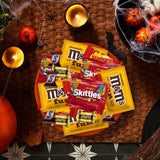 M&M'S, SNICKERS & More Fun Size Halloween Candy Variety Pack, 160 Ct Bulk Bag