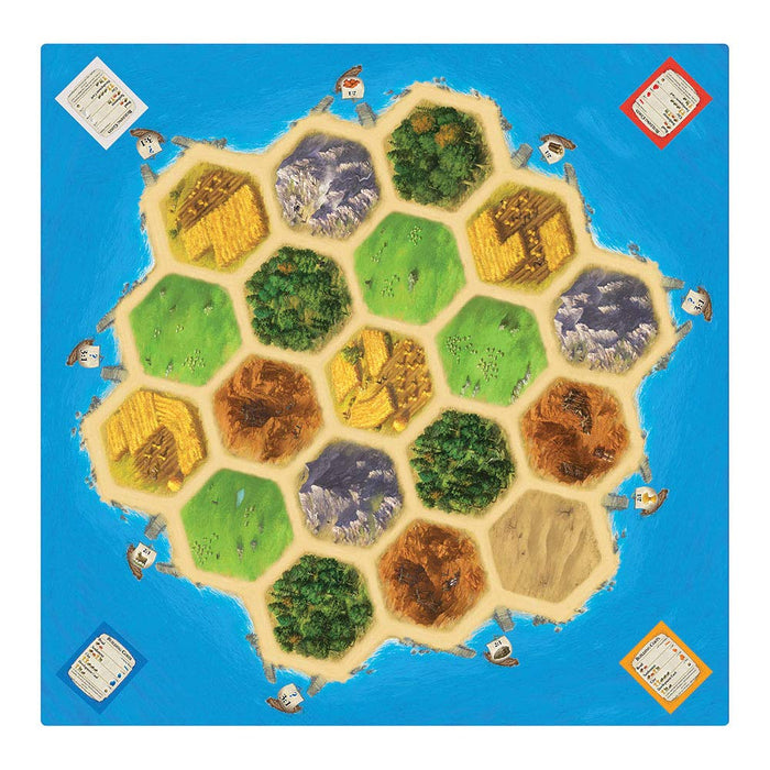 CATAN: Play Board 20" x 20" Mat