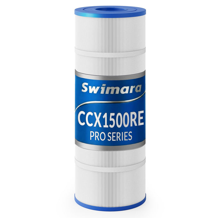 Swimara Pro Series Pool Filter Cartridge, 3oz Trilobal Fabric, Replacement for Hayward CCX1500RE PXST150 Unicel C-8316 Filbur FC-1286, Compatible with X-Stream CC1500, 150 Sq. Ft.