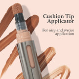 Julep Cushion Complexion Concealer & Corrector Stick - 100 Alabaster - Infused with Turmeric & Hyaluronic Acid - Medium Coverage - Natural Finish