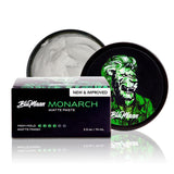 BluMaan Monarch Men’s Matte Paste - High Hold Matte Finish - Versatile, Easy To Apply, Weightless Control, Nourishing and Cleansing Hair Care Essential with Natural Ingredients - 74 ml/2.5 oz