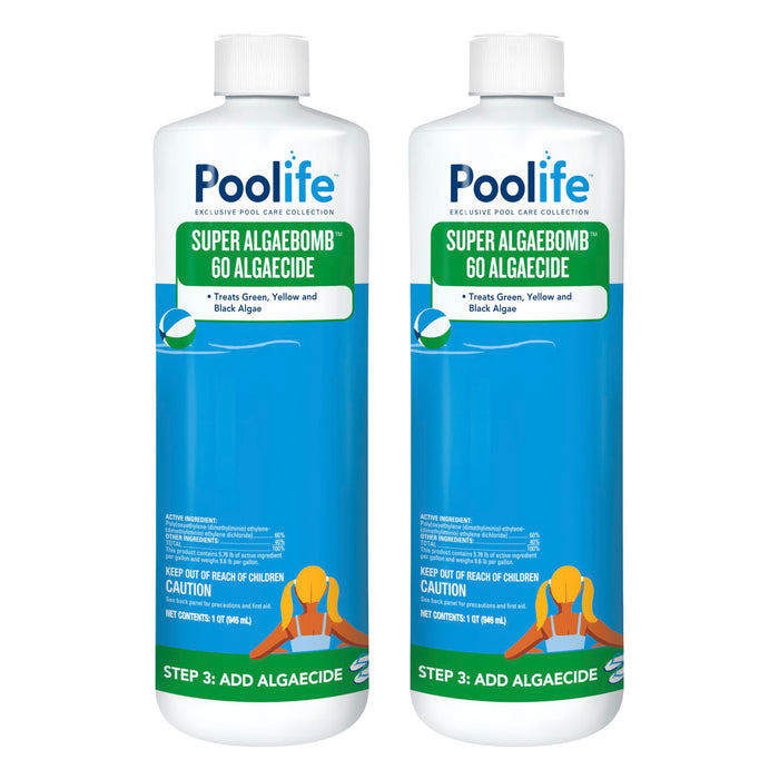 poolife Super Algae Bomb 60 (1 qt) (2 Pack)