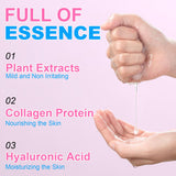 VESPRO 100 Pack Collagen Essence Sheet Facial Masks, Face Masks Skincare, Hydrating Face Masks, For All Skin Types, Moisturizing and Soothing, Natural Skin Care Spa Face Mask