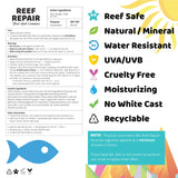 Reef Safe Sunscreen SPF 50 (2 Pack) - Natural, Travel Size, Water Resistant, Moisturizing, Broad Spectrum UVA/UVB Coral Friendly Mineral Suncream from Reef Repair (2 x 1.7 fl.Oz)