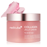 Medicube Collagen Jelly Cream- Niacinamide & Freeze-Dried Hydrolyzed Collagen - Boosts skin's barrier hydration and gives 24h Glow & Lifted Look - No artificial color, Korean skincare (3.71 fl.oz.)