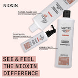 Nioxin System Kit 3, Color Treated Hair with Light Thinning, Full Size (3 Month Supply)